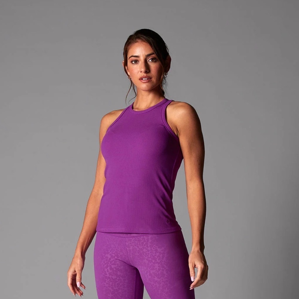 TAVI - Perfect Fit Rib Tank - Violet/Purple - NWT - Picture 2 of 5